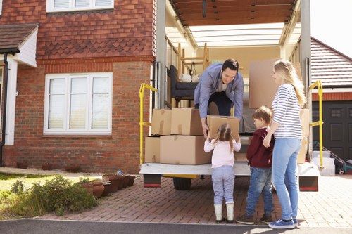 Illustration representing accessible moving services in Brent