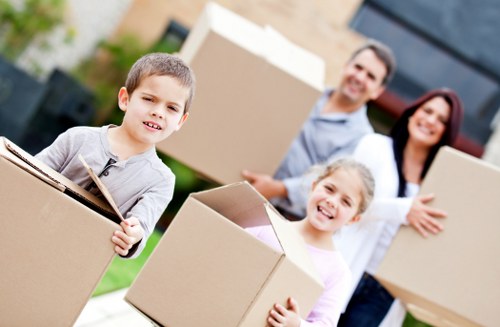 Local moving van for collection and delivery across Brent