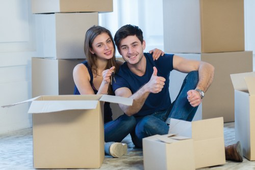 Flat move in Brent with careful furniture handling and stair access