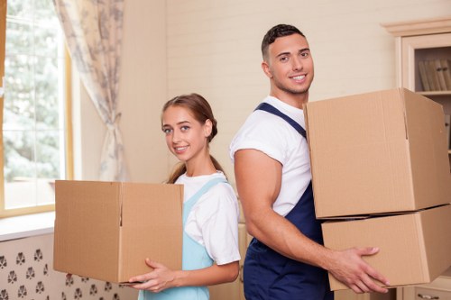 Local man and van service for Brent office relocation